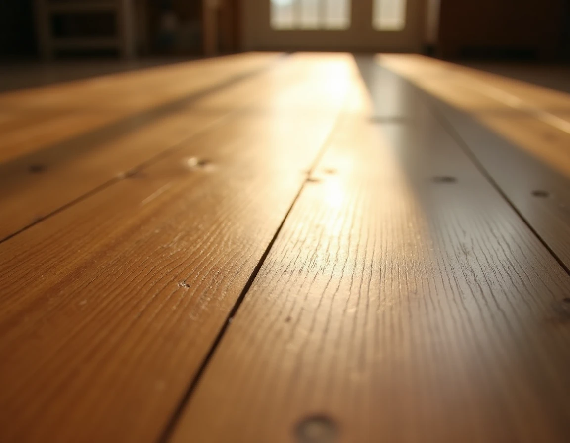 After — Hardwood floor — mat-system drying to IICRC S500